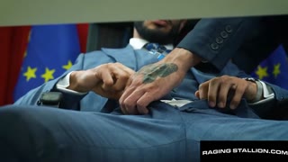 Nico Zetta & Lazzarato's Bearded Anal Pounding After Office Hours — Office